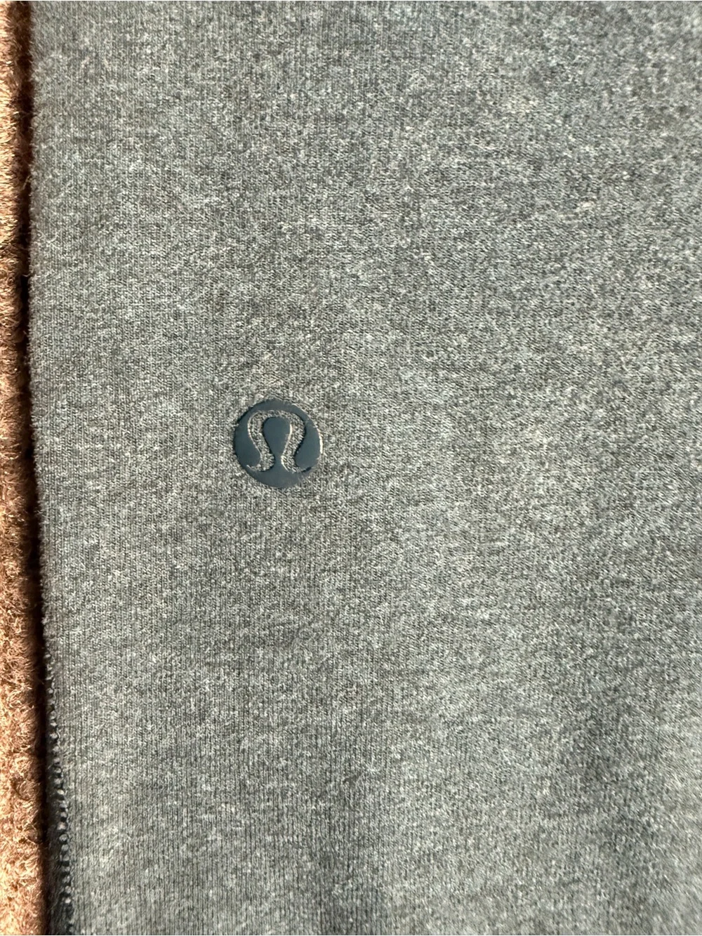 Lululemon Heathered Teal with Dark Teal Mesh Crop Workout Tights Size 6